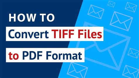 how to convert tiff images to pdf